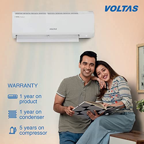 Voltas 1 Ton 4 Star Inverter Split AC (Copper SAC_124V_DZX White) 3