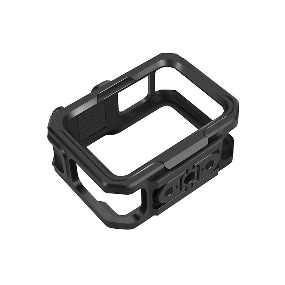Aluminum Protective Frame Case Cage Housing Double Cold Shoe Mount Compatible with Gopro Hero 11 10 9 Black Action Cameras 3