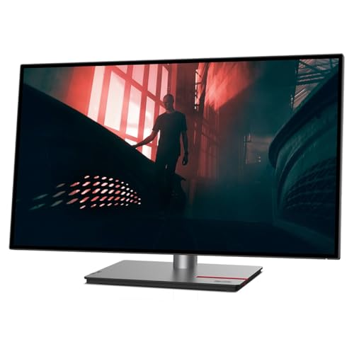 Lenovo ThinkVision P27q-30 27" Class WQHD LED Monitor - 16:9 - Raven Black 5