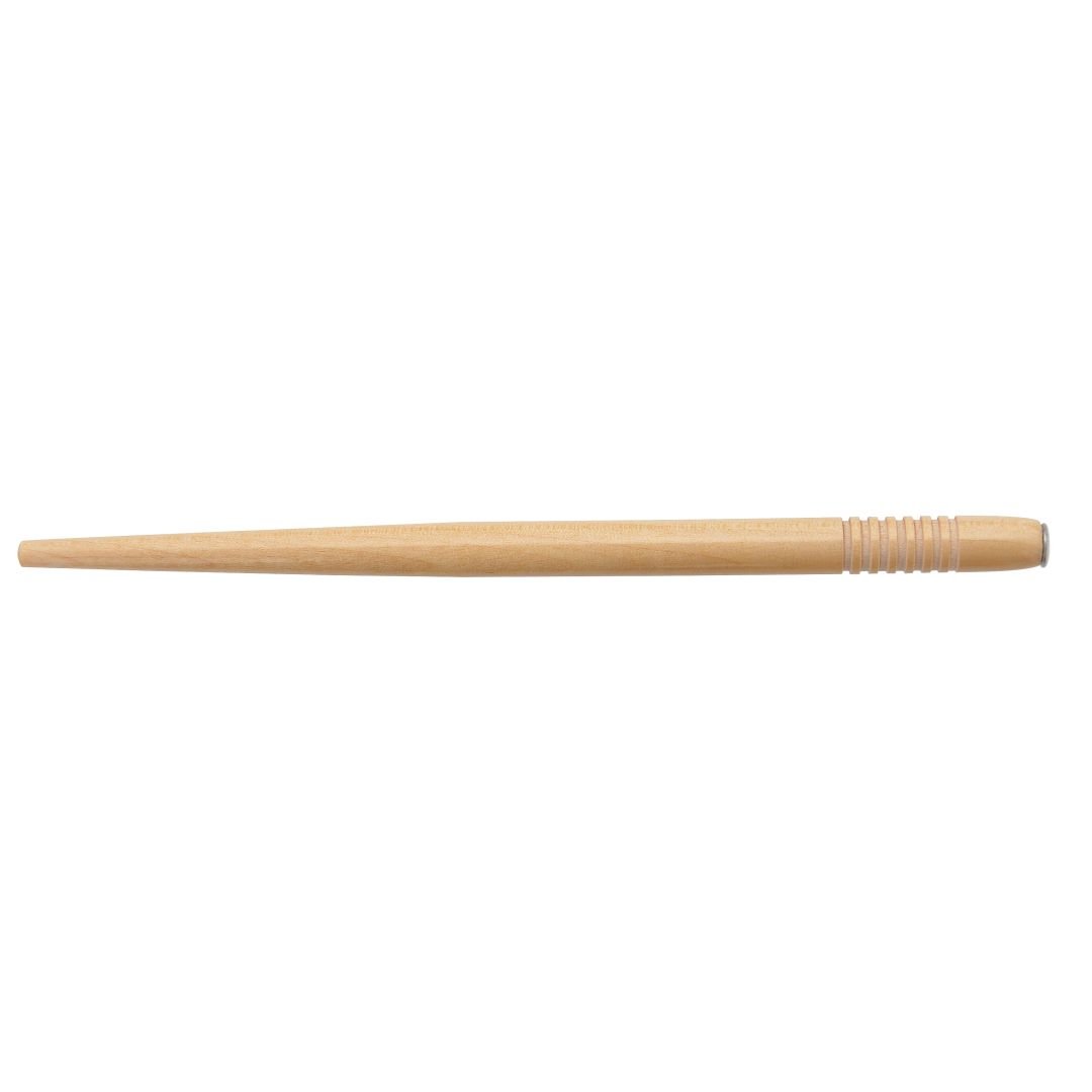 Manuscript Natural Wooden Dip Pen Holder - Ribbed 1