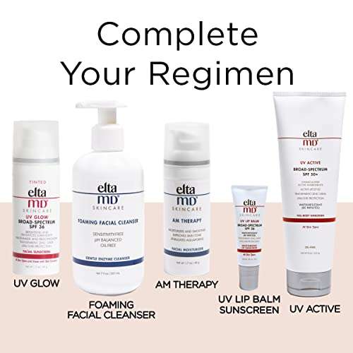 EltaMD UV Glow Tinted Sunscreen for Dewy Skin, SPF 36 Primer Tinted Mineral Sunscreen with Zinc Oxide, Brightens and Hydrates for Glowy Skin, Increases Skin Luminosity, Non Greasy, 1.7 oz Pump 5