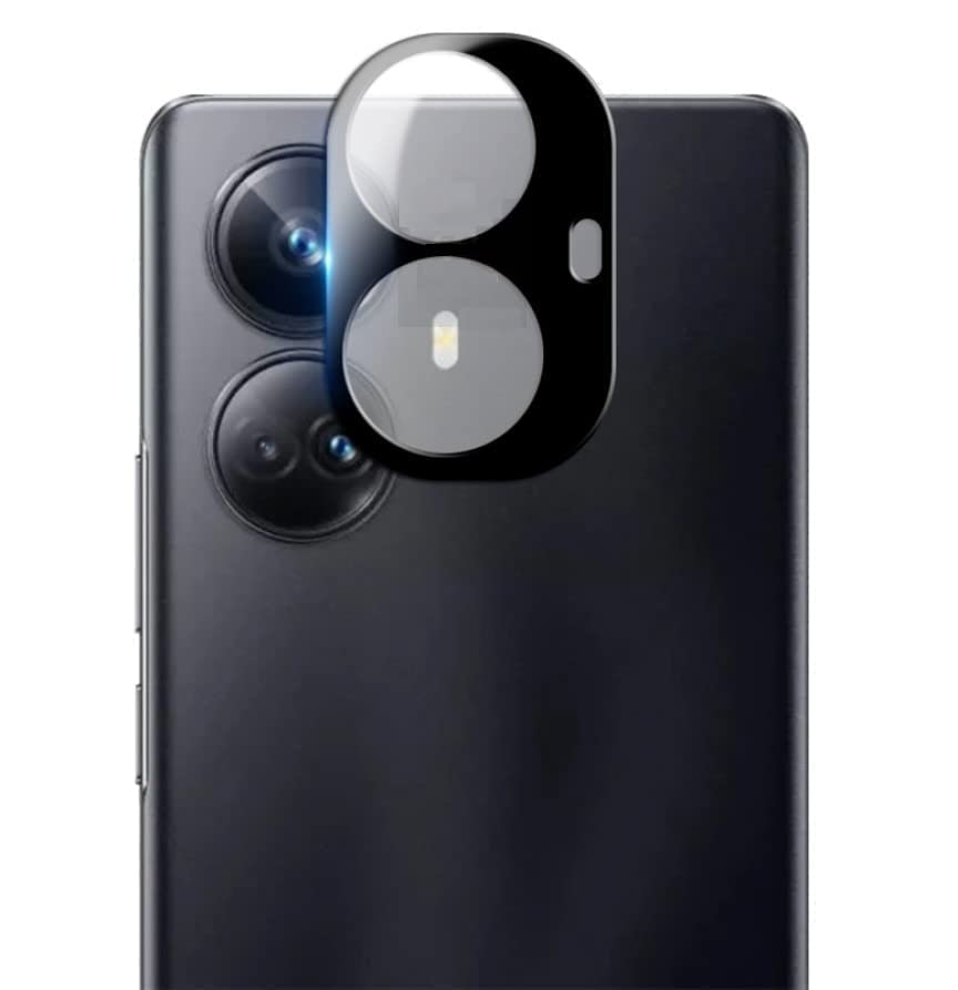 ZARALA Camera Lens Protector Tempered Glass Compatible with Smooth Finish HD Clear Camera Glass Protector Camera Lens Screen Protector (Realme 10 Pro Plus, Back Camera Lens Protector) 1