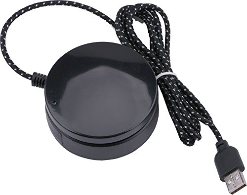 Yeeco USB Volume Controller, Lossless Computer Speakers Headset Audio Switch Converter Volume Control Knob Speaker Volume Controller Regulator Adjuster Support Mute Function (Black)