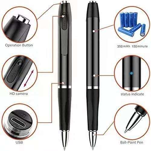 32GB Camera Pen, Spy Camera Full HD 1080P Mini Spy Pen Camera Camcorder Video Audio Recording,Nanny Cam Spy Camera, Small Spy Camera 1080p Video Recorder for Business Meeting [2022 Version] 5