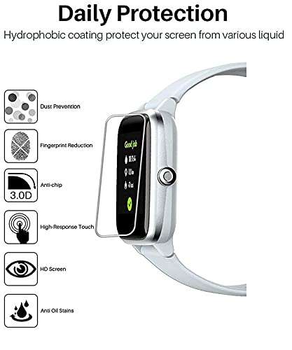 ZYX Screen Protector Compatible With Tic watch pro 3 (Pack of 2) 4