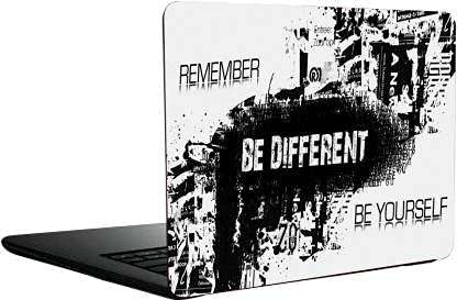 Just Care Laptop Skins Sticker for Dell, Hp, Toshiba, Acer, Asus & All Models 16 inches/Waterproof Laptop Skin Cover/Laminated Laptop Skin Sticker Cover (Be Different) 2