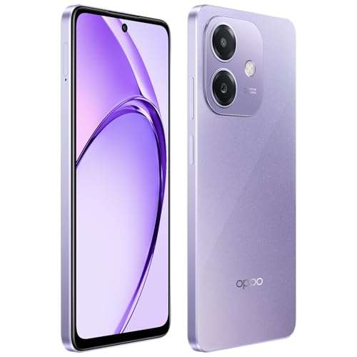 OPPO A3X 5G (Starry Purple, 4GB RAM, 64GB Storage)|6.67” HD+ 120Hz Refresh Rate Screen | 45W SUPERVOOC|with No Cost EMI/Additional Exchange Offers 5