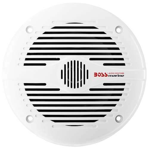 BOSS Audio Systems MR60W 6.5 inch Marine Boat Stereo Speakers - 200 Watts (pair), 2 Way, Full Range, Tweeters, Coaxial, Weatherproof, Sold in Pairs 3