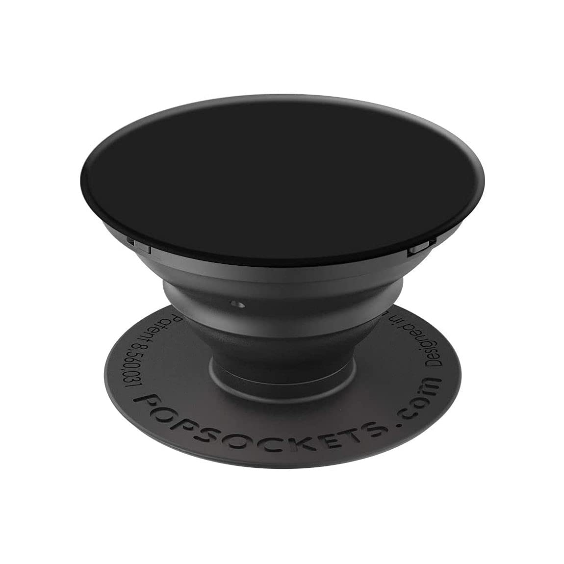 PopSockets: Collapsible Grip & Stand for Phones and Tablets - Black & Mount 2