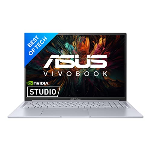 ASUS Creator Series Vivobook 16X 2023, Intel Core i5-12450H 12th Gen, 16.0-inch FHD+ 120Hz, Creator/Gaming Laptop (8GB/512GB SSD/NVIDIA GeForce RTX 2050/Win11/FP/Silver/1.80 kg),K3605ZF-MB522WS 1