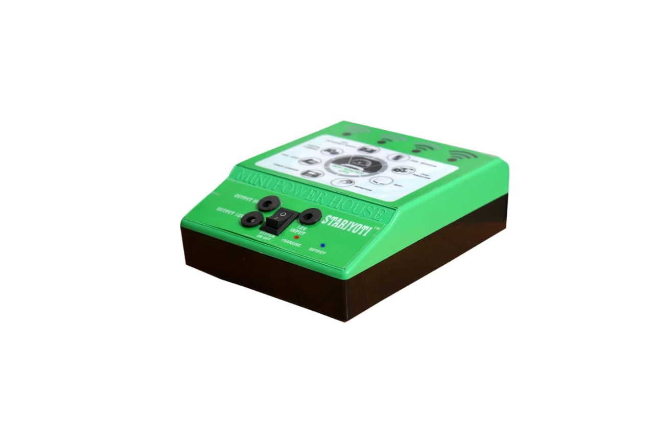 Mini UPS for Router, Modem, Genuine 4 Hours Backup with Super Fast Charger (Output 9V 12V, Green) 3