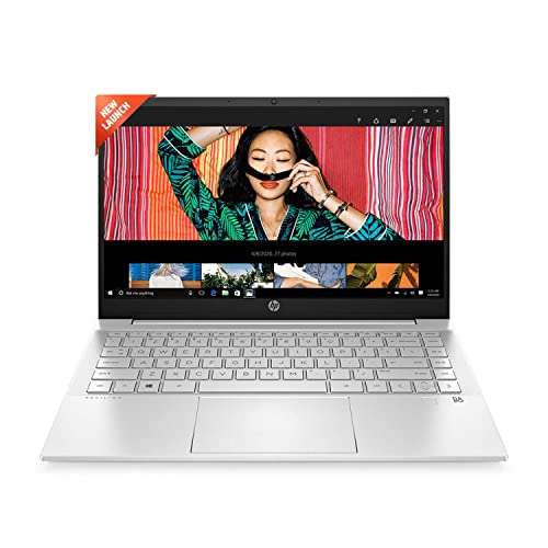 HP Pavilion 14,11Th Gen Intel Core I5 16Gb Ram/512Gb Ssd 14 InchesFhd IPS Anti-Glare Display&150Wireless Mouse with1600 DPI Optical Tracking, 2.4 GHz Wireless connectivity, Dual-Function Scroll Wheel 2