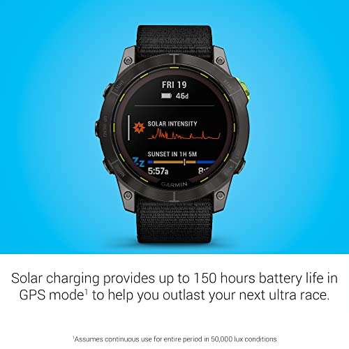 Garmin Enduro™ 2 – Ultraperformance Watch, Long-Lasting GPS Battery Life, Solar Charging, Preloaded Maps 3