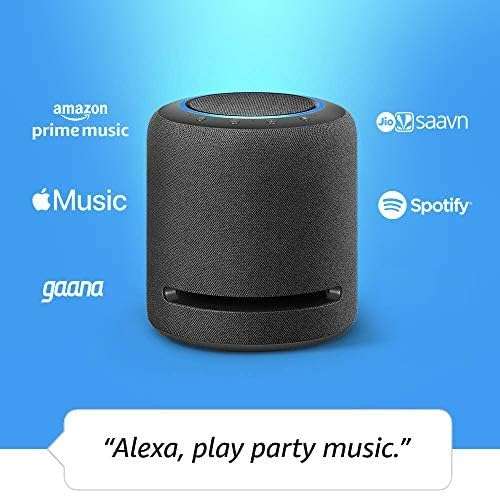 Amazon Echo Studio- Our best-sounding smart speaker ever - With Dolby Atmos, spatial audio processing technology, and Alexa (Black) 3