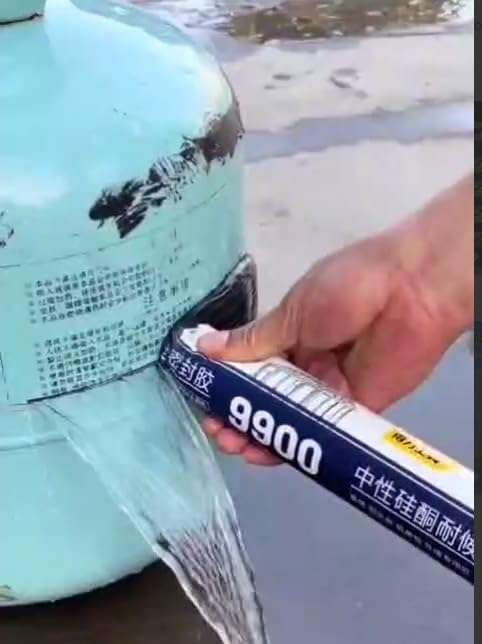 ZEVESTY Waterproof Silicone Sealant 750Gm Long-Lasting Protection Fast Fixing Fast Drying Roof Adhesive Leakage Quick Repair Adhesives Sealants For Roof, Concrete, Watertank, Iron Galvanized 6