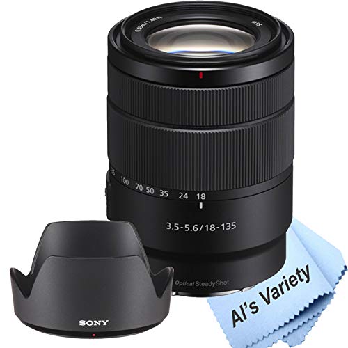 Sony a6400 Mirrorless Camera with18-135mm Zoom Lens + 64GB Memory + Case+ Steady Grip Pod + Filters + 2X Batteries + More (30pc Bundle) 3