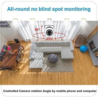 SIOVS PTZ Camera Outdoor 1080P Pan Tilt Wireless Security IP Camera, 5 dBi Antenna, 2.4G Home WiFi Camera, Weatherproof Video Surveillance CCTV Camera, Night Vision, Two Way Audio, Motion Detection 3