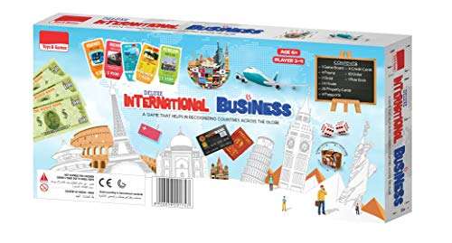 Akrobo International Business Family Board Game, Multicolour 2