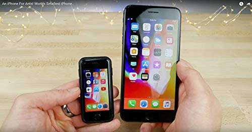 iLight Mini Smartphone 15 Pro - World's Smallest 15Pro Android 4G Mobile Pocket Phone Super Small 3" Touch Screen Global Unlocked Great for Kids 2GB RAM / 16GB ROM - Tiny iPhone 15 Pro Max Look Alike 5