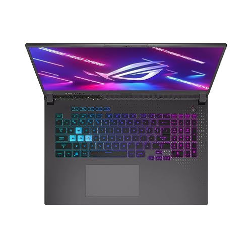 ASUS ROG Strix G17 G713 Gaming Laptop 17.3" WQHD IPS 240Hz AMD 12-Core Ryzen 9 7845HX (Beat i9-12900H) 64GB RAM 4TB SSD GeForce RTX 4060 8GB USB-C RGB Backlit Fast Charging Win11 w/ICP Accessory 4