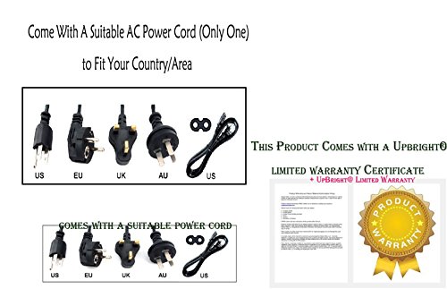UpBright 12V AC/DC Adapter Compatible with Cisco 860 860VAE 867VAE K9 Service Router DMP-4310 4400 DMP-4400 Edge 340 CS-E340 Media Player SPA8800 4 FXS 4 FXO VoIP Analog Telephony Gateway Power Supply 4