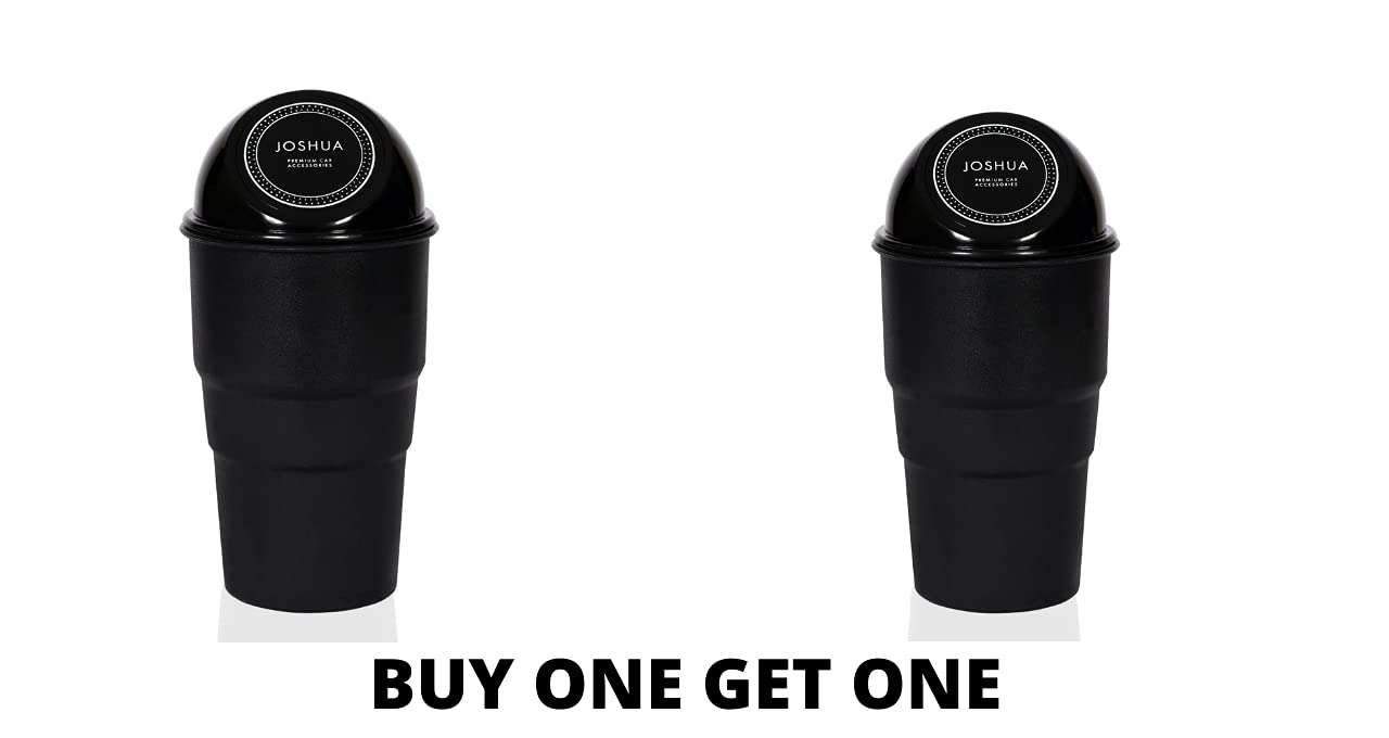 Joshua Car Dustbin/Mini Car Trash Bin/Car Garbage Bin/Car Garbage Can/Car Storage Bucket Trash Bag/Dust Case Holder Bin.(BUY ONE GET ONE) 3