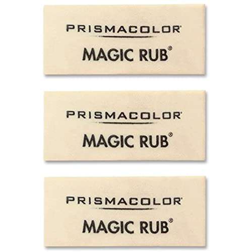 Prismacolor Premier Magic Rub Vinyl Erasers, 3-Count 2