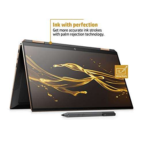 HP Spectre x360 11th Gen Intel Core i5-1135G7 Full HD Touchscreen Laptop (8GB/512GB SSD+32GB Optane/MS Office/Inking Pen/Poseidon Blue/Windows 10 Home, 1.27Kg), 13-aw2001TU 3