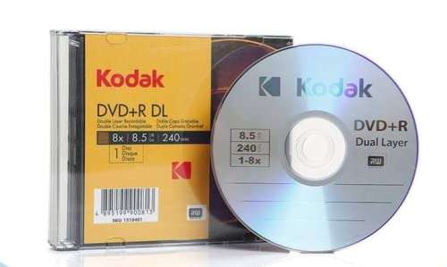 Professional Blank DVD+R DL 8.5GB 8X Surface Pack of 10 3