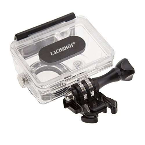 QuikProf Waterproof Action Camera 40 m Underwater Case for Xiaomi Xiaoyi Yi Sports (Black) 5