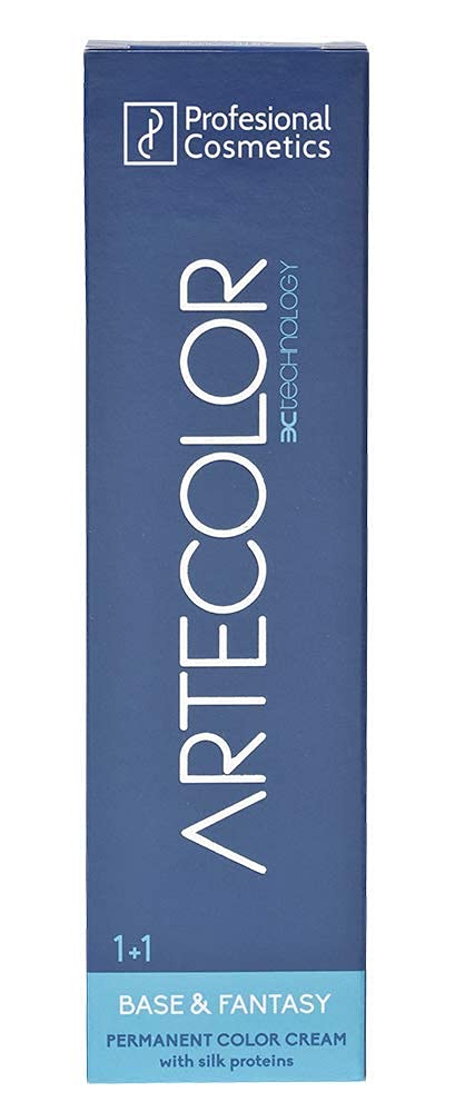 Profesional Cosmetics Artecolor Hair Colour Cream 103 Blue Toner Corrector Mixton 60 ML, Ash blue, 60 ml (Pack of 1)
