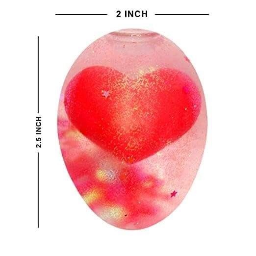 AASA Rainbow Stress Balls Toy Squishy Stress Ball Toys for Stress Relief for Kids and Adults Playing Fun Toy Set of 1Pcs Multicolor 3