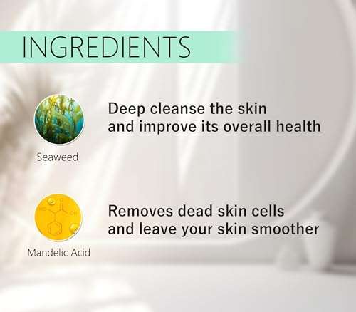 Olifair Seaweed Facial Kit With Oil Balancing Clay Mask (Pack of 1) 4