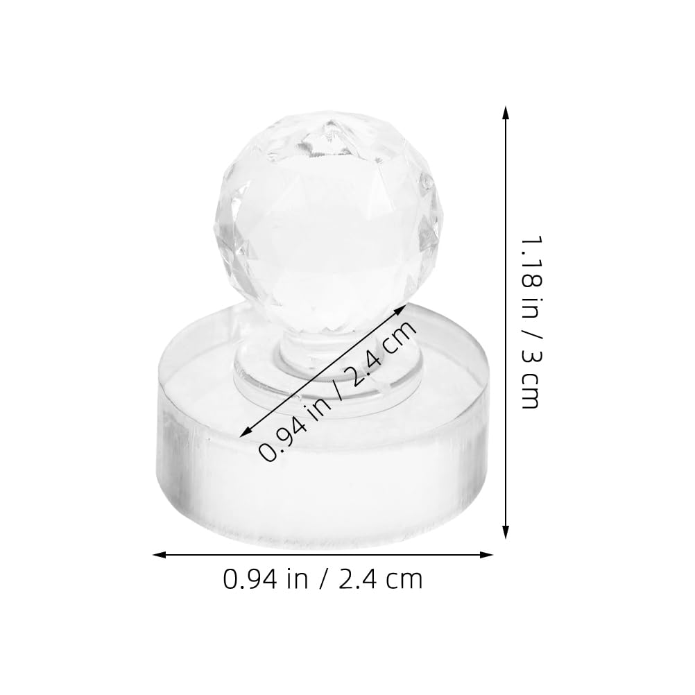 minkissy 2pcs Eyeshadow Pressing Tool Eyeshadow Platen Tool Eye Shadow Palette Repairing Tool for Blusher, Highlighter, and Eyeshadow Application (Round *2) 3