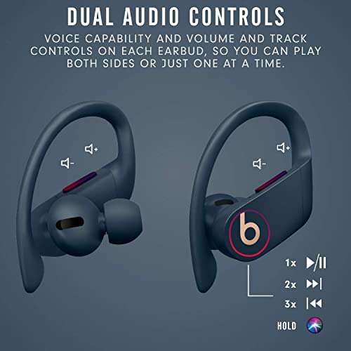 Powerbeats Pro Bluetooth Wireless In Ear Earphones with Mic (Pink) 3