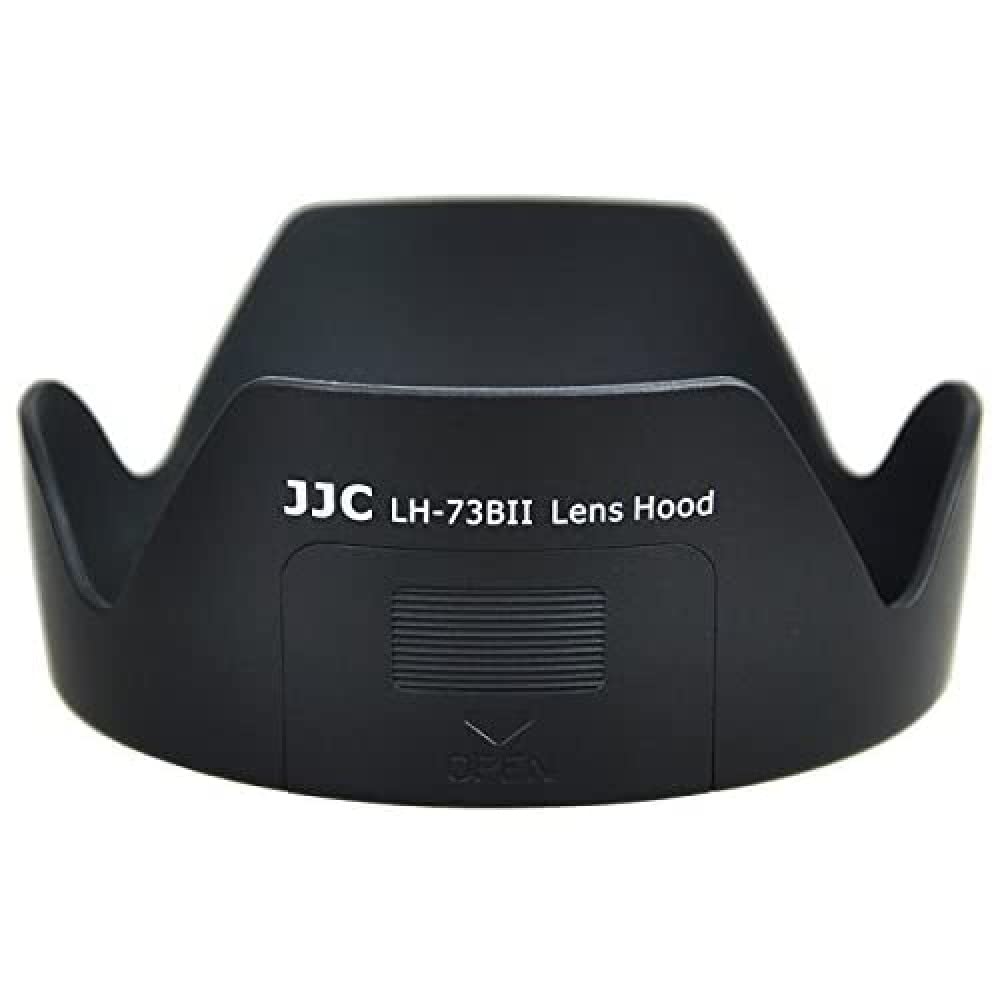 JJC LH-73BII Petal Lens Hood Shade Side Window for ND CPL Rotating Filters for Canon EF-S 17-85 f/4-5.6 is USM SLR 18-135mm f/3.5-5.6 is/is STM Lens Replaces EW-73B
