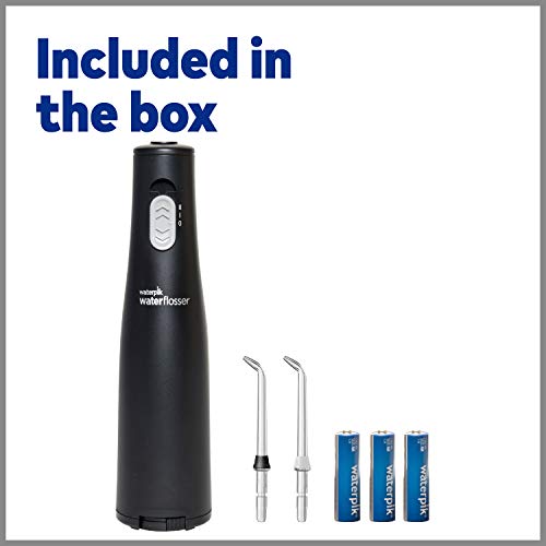 Waterpik Cordless Express Water Flosser, Battery Operated & Portable for Travel & Home, ADA Accepted, Waterproof for Shower Use, Black WF-02, Packaging May Vary 4
