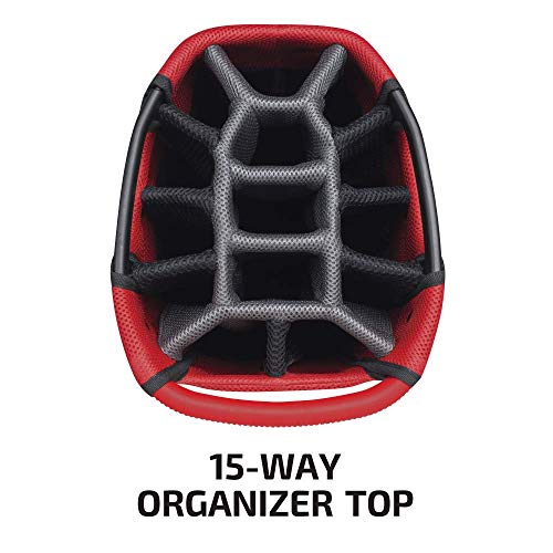 Bag Boy Chiller Hybrid Stand Bag Black/Charcoal/Red Chiller Hybrid Stand Bag 4