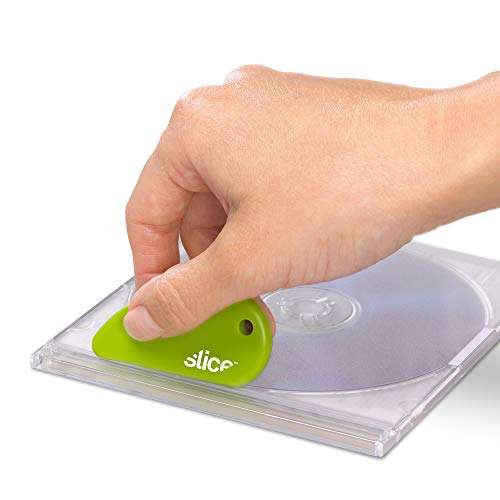 Slice 00200 Safety Cutter, Microscopic Ceramic Blade, Cuts Paper & Coupons, Won 6