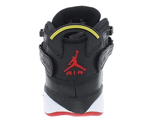 Big Kid's Jordan 6 Rings Black/University Red-White (323419 063) - 7 4