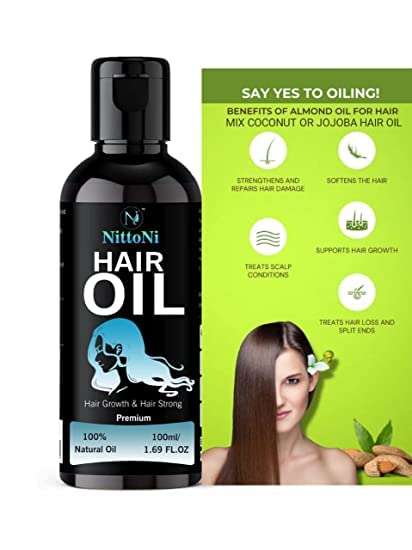 NittoNi Hair Oil | for Strong | Long and Thick hair | 100 ml 3