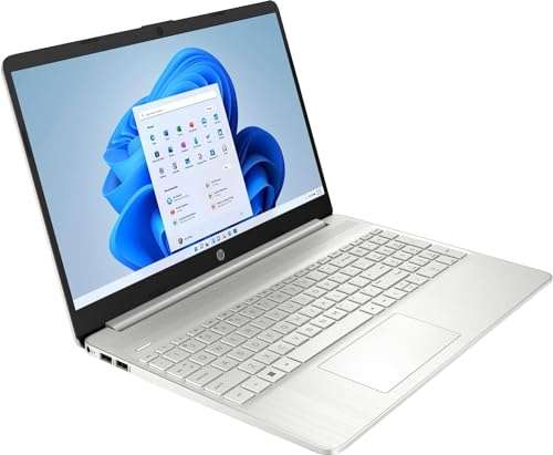 HP 15.6" FHD Anti-glare Laptop, Intel Core i5-1135G7 Processor, 16GB RAM 512GB SSD, Wi-Fi, Bluetooth, HDMI, Webcam, SD Card Reader, Windows 11 Pro, Natural Silver 3