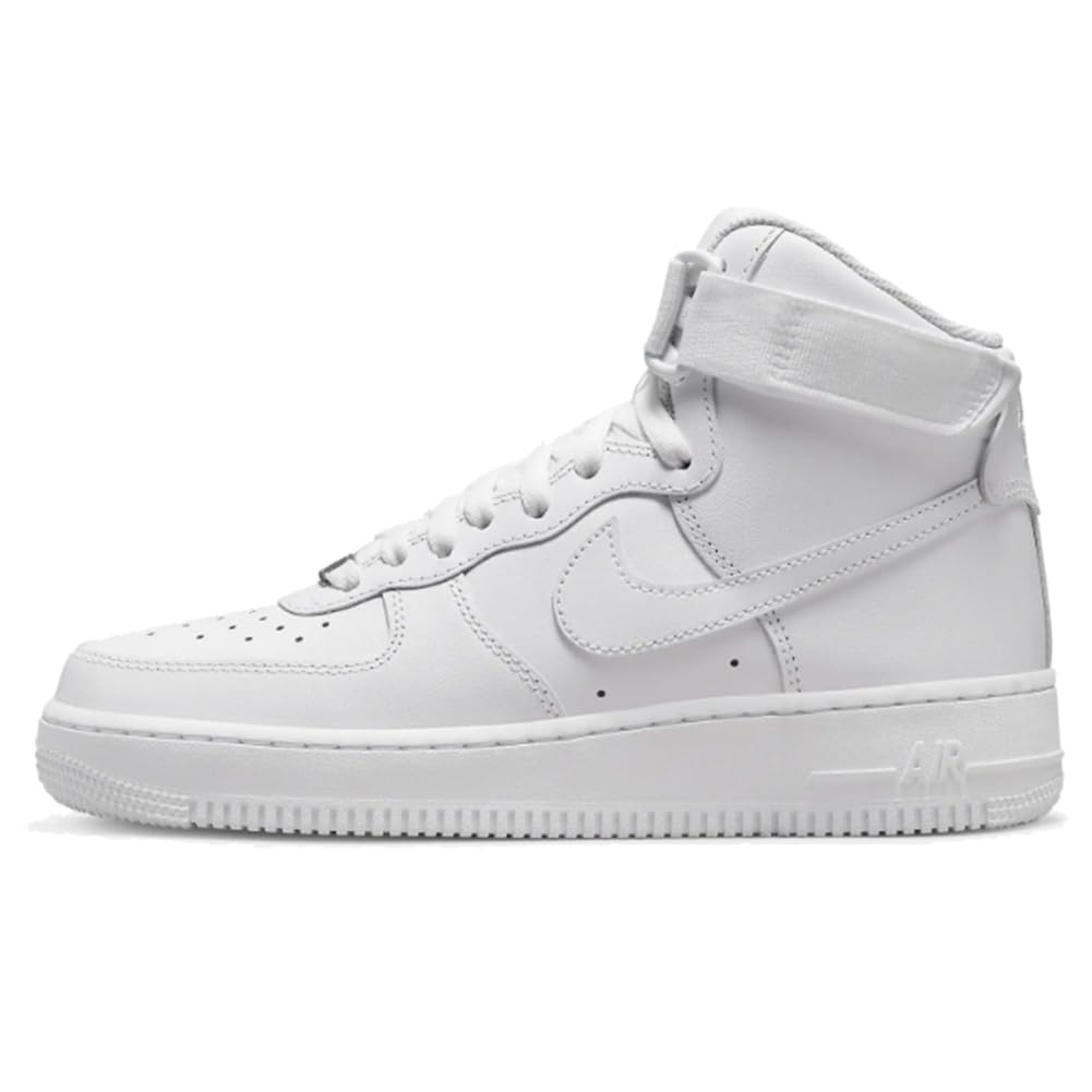 Nike Air Force 1 High Women's Shoes Adult DD9624-100 (White/White), Size 8.5 1