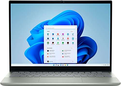 Dell Inspiron 14 2-in-1 2022 Business Laptop 14" WUXGA IPS Touchscreen 8-Core AMD Ryzen 7 5825U 64GB DDR4 4TB SSD AMD Radeon Graphics Wi-Fi 6 Backlit Keyboard Fingerprint Win11 Pro 2