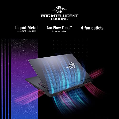 ASUS ROG Strix G15 (2022), 15.6"(39.62 cms) FHD 300Hz/3ms, AMD Ryzen 7 6800H, RTX 3060 6GB Graphics, Gaming Laptop (16GB/1TB SSD/90WHrs Battery/Windows 11/Office 2021/Green/2.3 kg), G513RM-HF274WS 6