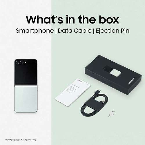 Samsung Galaxy Z Flip5 5G AI Smartphone (Lavender, 8GB RAM, 512GB Storage) 6