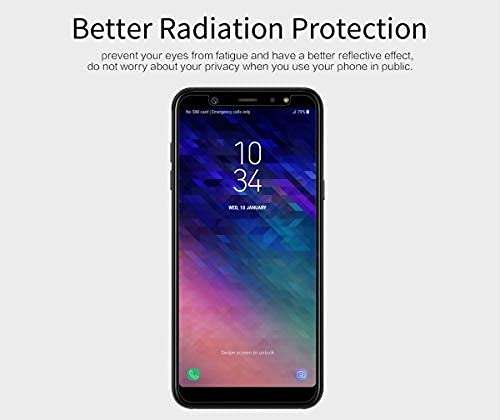 Nillkin Screen Guard for Samsung Galaxy J8 J 8 2018 Whole Set Version Matte Anti Glare Front + Camera Sticker 3