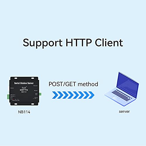 Ethernet RJ45 to RS485 TCP UDP 100M Full Duplex Serial Port Server Wireless Transceiver Modem Module E810-DTU(RS485) 3