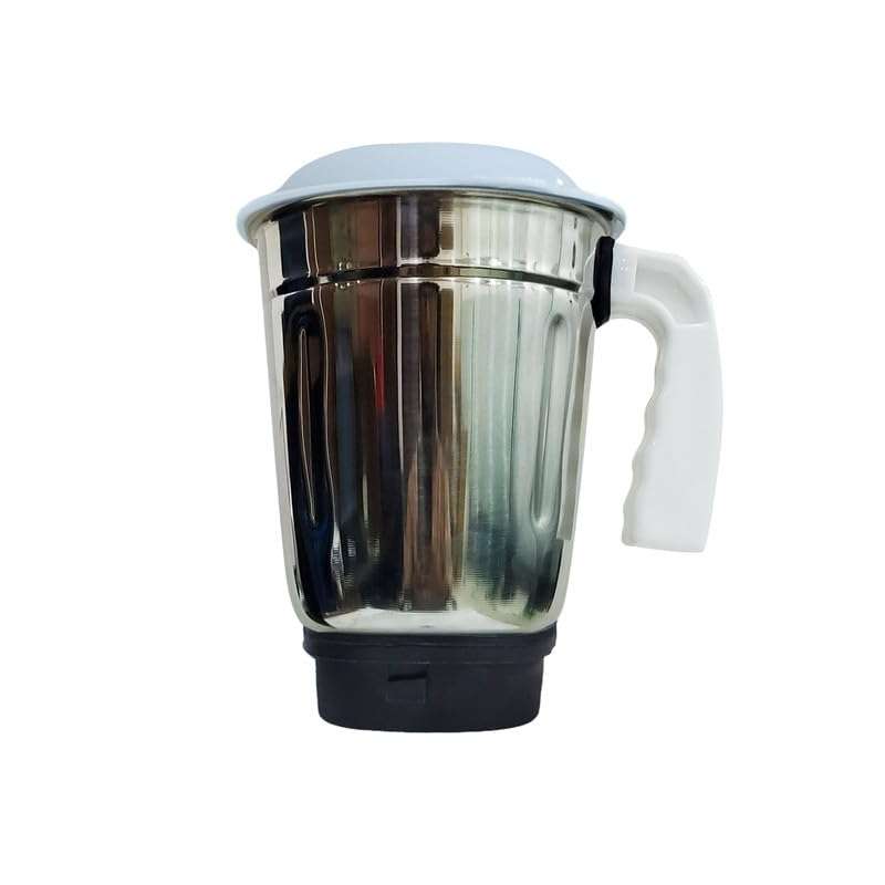 Swiss Military Nebula Juicer Mixer Grinder, 3 Stainless Steel Jars, ABS body and Premium Stainless Steel Blades, Auto Power Cut, 230 Volts, 500 Watts, 50Hz, 18,500 RPM Speed, 2 Year Warranty, White, 1 6