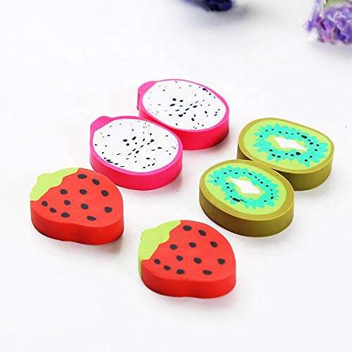 COI Fast Food Set of 8 Pencil ERASERS for Kids 3